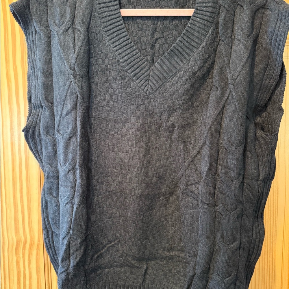 Ladies V-Neck Sweater Vest
